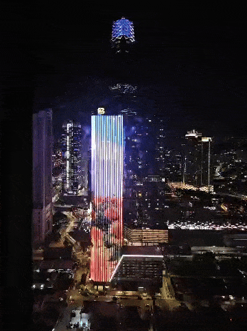 KL Tower view from apartment